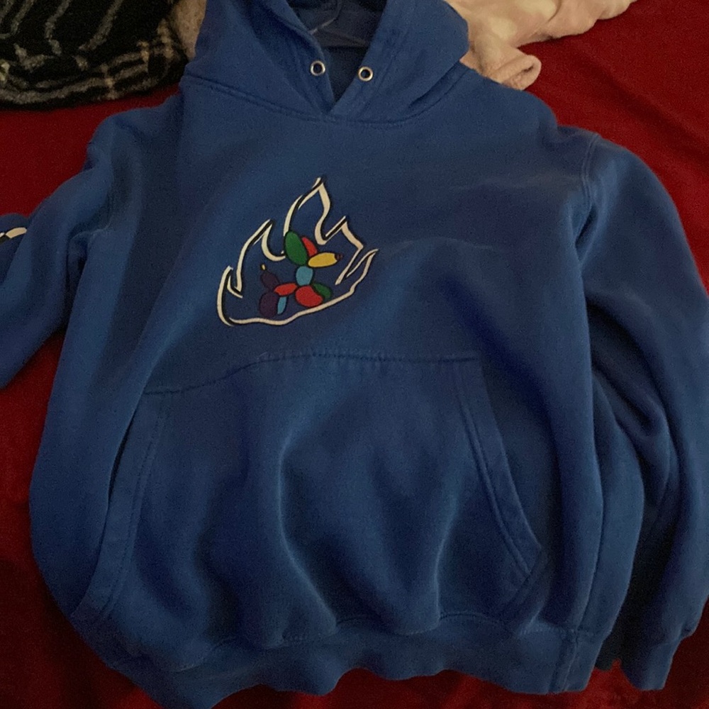 avani greg blue hoodie merch😁